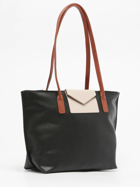 Sac Shopping Maya Lancaster Noir maya 29 vue secondaire 2