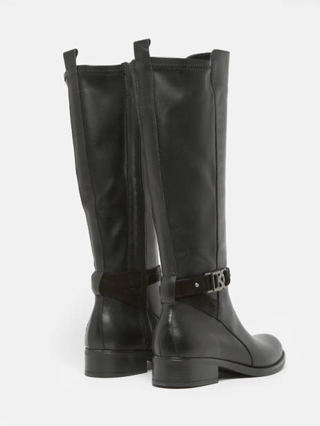 Bottes Chad En Cuir Dorking Noir women D9120 vue secondaire 2