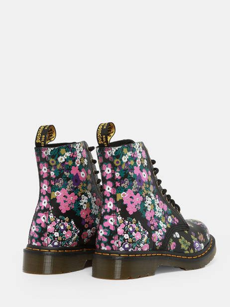 Bottines 1460 Pascal Floral En Cuir Dr martens Multicolore women 31186038 vue secondaire 3