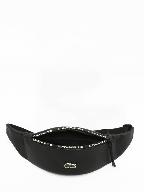 Sac Banane Lacoste Noir lcst NU4445TX vue secondaire 3