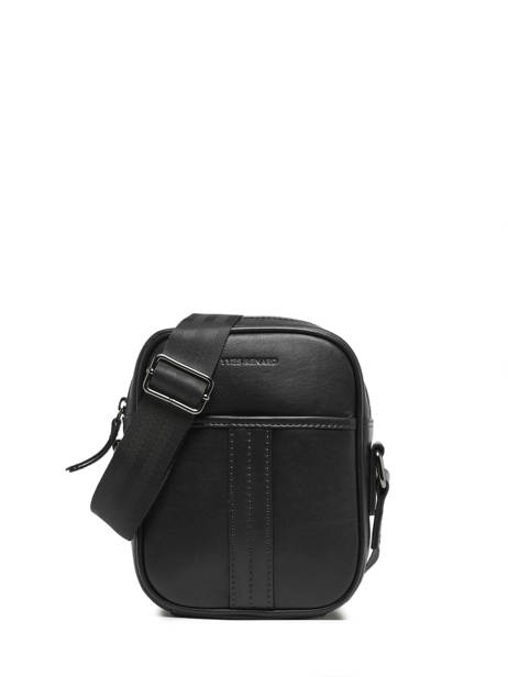 Sac Bandoulière Yves renard Noir nappa 81544