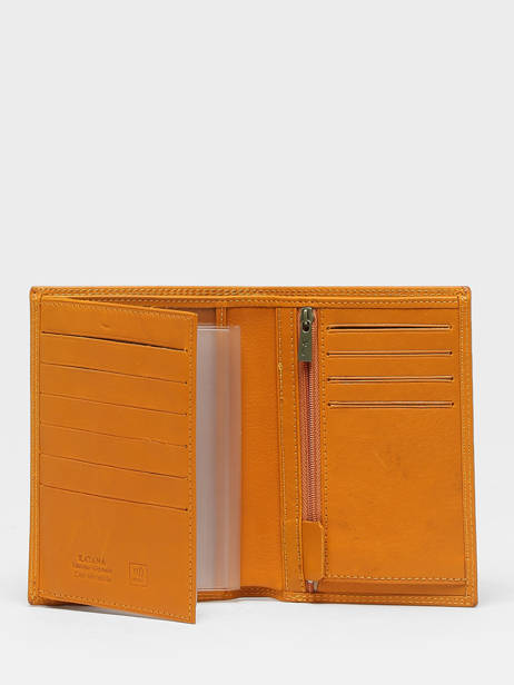 Portefeuille Cuir Katana Jaune marina 753018 vue secondaire 1