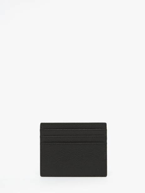 Porte-cartes Iconic Cuir Hugo boss Noir grained HLC416A vue secondaire 2