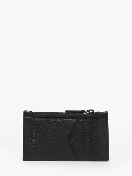 Porte-cartes Zippé Côme Cuir Lancel Noir come A12879 vue secondaire 2