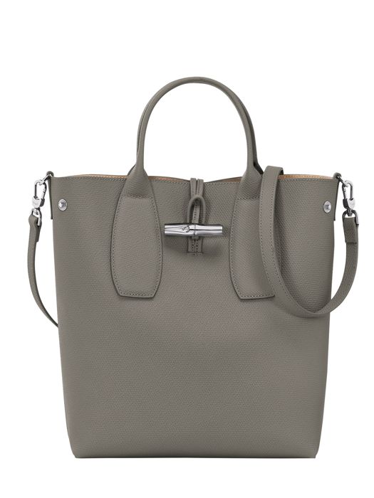 Longchamp Roseau Sacs porté main Gris