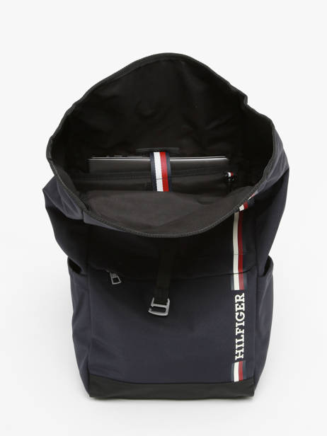 Sac à Dos Tommy hilfiger Bleu th monotype AM11792 vue secondaire 3