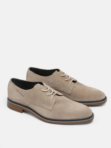 Chaussures Derbies En Cuir Redskins Beige men SARIN vue secondaire 2