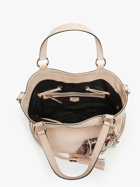 Sac Seau M Premier Flirt Python Cuir Lancel Beige premier flirt A10529 vue secondaire 4