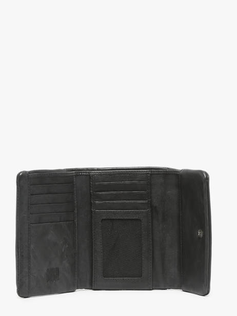 Portefeuille Cuir Biba Noir wallet TOT1L vue secondaire 1