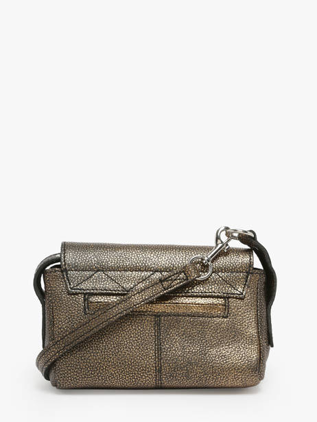 Sac Bandoulière Diane Xs Granite Cuir Paul marius Or granite DIANXGRA vue secondaire 4