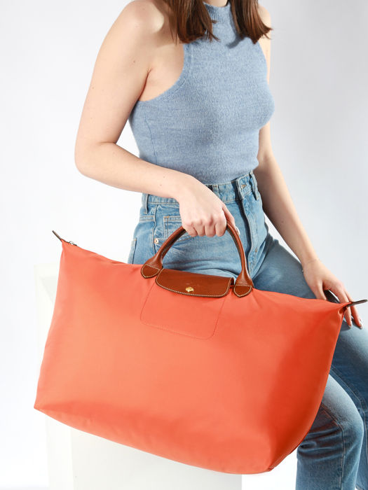 Longchamp Le pliage original Sacs de voyage Orange