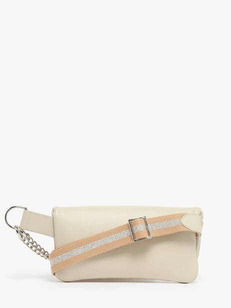 Sac Ceinture Coachella Matelassé Cuir Marie martens Beige coachella VLQ vue secondaire 4