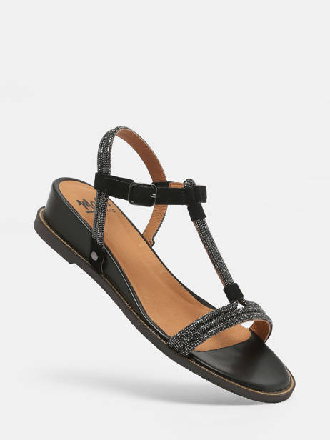 Sandales Olgi En Cuir Mam'zelle Noir women CSG2Q24 vue secondaire 1