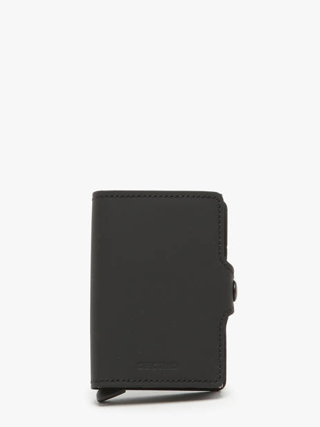 Porte-cartes Cuir Secrid Noir matte TM