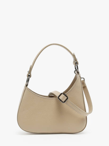 Sac Bandoulière Caviar Cuir Milano Beige caviar CA23118 vue secondaire 4