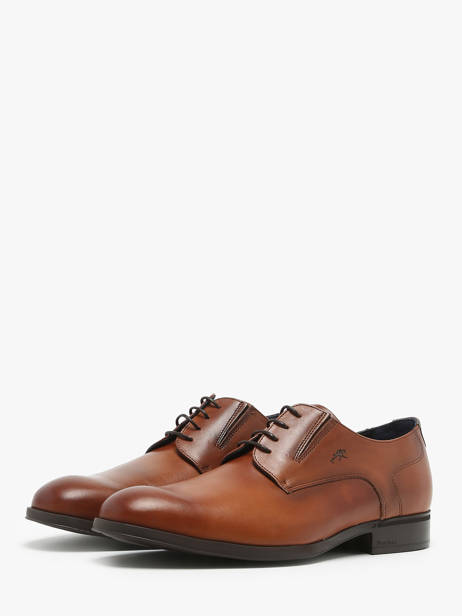 Chaussures De Ville En Cuir Fluchos Marron men F1887 vue secondaire 4