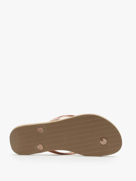 Tongs Havaianas Beige women 41455651 vue secondaire 2