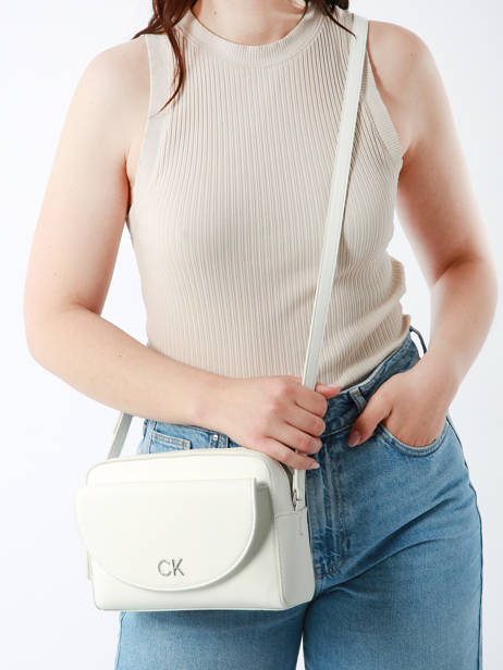 Sac Bandoulière Ck Daily Calvin klein jeans Blanc ck daily K611914 vue secondaire 1