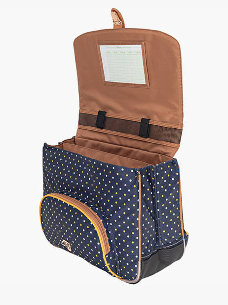 Cartable 2 Compartiments Tann's Bleu les fantaisies f 38322 vue secondaire 2