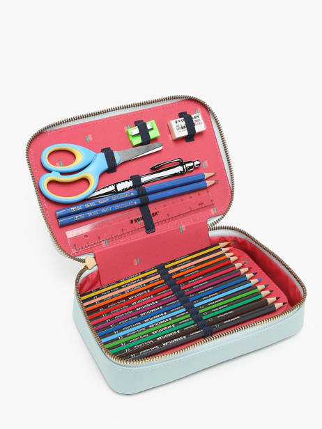 Trousse Remplie 1 Compartiment Jeune premier Blanc daydream girls G vue secondaire 1