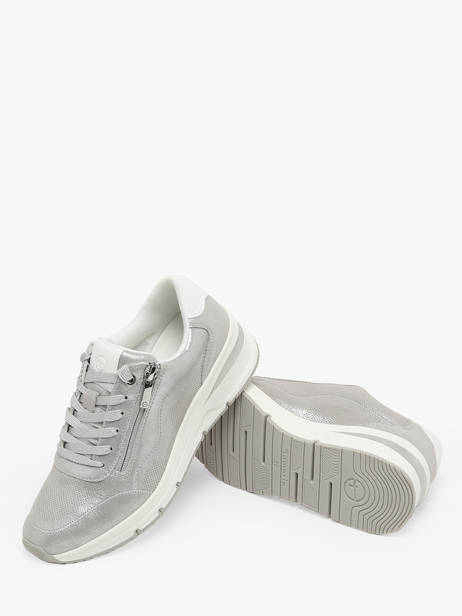 Sneakers En Cuir Tamaris Argent women 42 vue secondaire 3