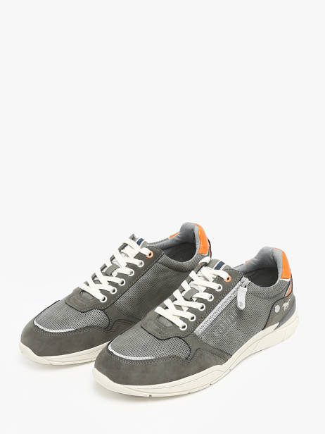 Sneakers Mustang Gris men 4138309 vue secondaire 1