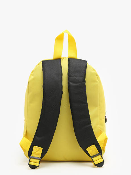 Sac à Dos 1 Compartiment Pokemon Jaune energie electrique 24HK201E vue secondaire 4