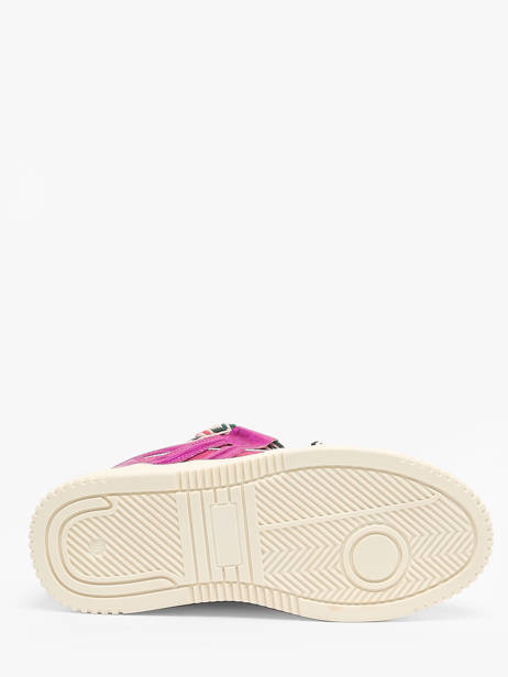 Sneakers Inna En Cuir Semerdjian Rose women INNA206 vue secondaire 5