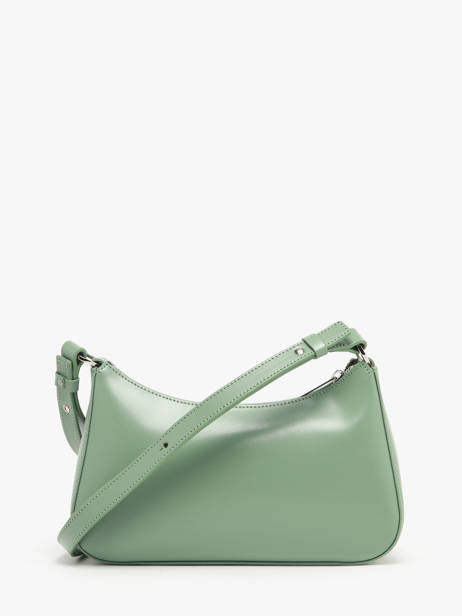 Sac Bandoulière Suave Cuir Lancaster Vert suave ace 22 vue secondaire 4