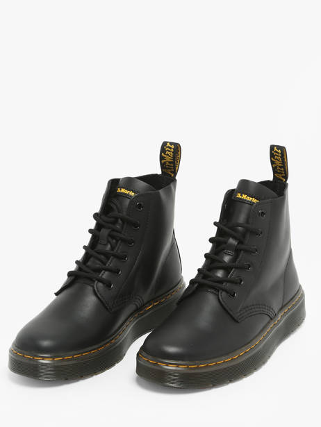 Bottines Thurston Chukka En Cuir Dr martens Noir unisex 27778001 vue secondaire 2