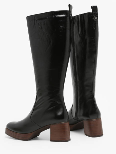 Bottes Cristel En Cuir Dorking Noir theme D9339 vue secondaire 2