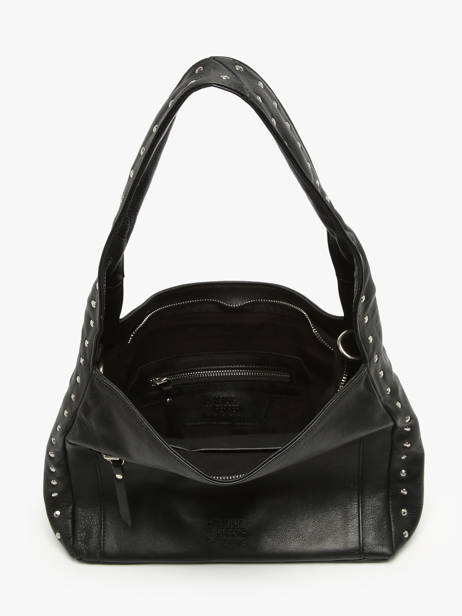 Sac Porté épaule Glam Cuir Basilic pepper Noir glam BGLA70 vue secondaire 3