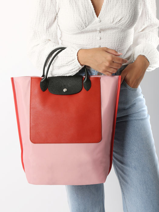 Longchamp Cabas longchamp re-play Sacs porté main Rose