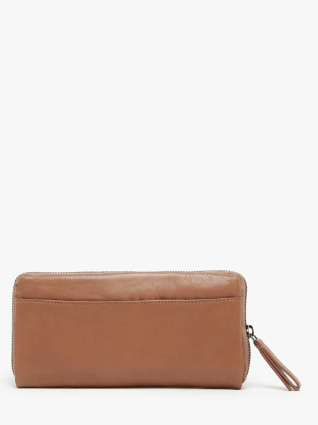 Portefeuille Cuir Biba Marron wallet SFM2L vue secondaire 2