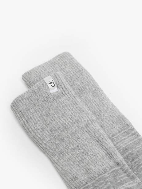 Chaussettes Calvin klein jeans Gris socks women 71229449 vue secondaire 1