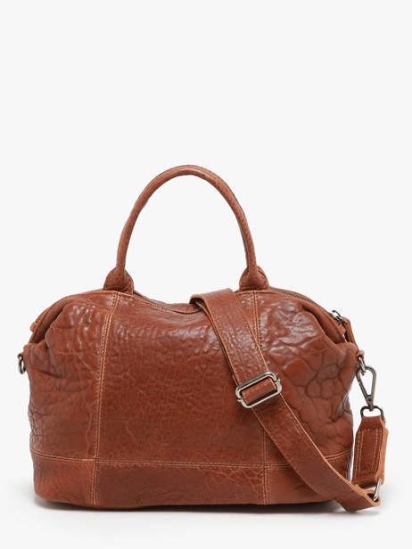 Sac Bandoulière Leather Cuir Biba Marron leather FRA2L vue secondaire 4