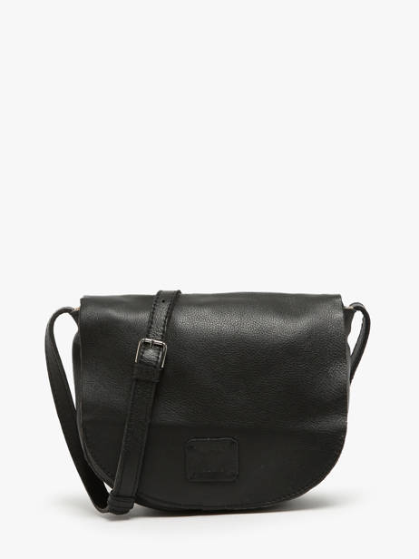 Sac Bandoulière Leather Cuir Biba Noir leather CET7L