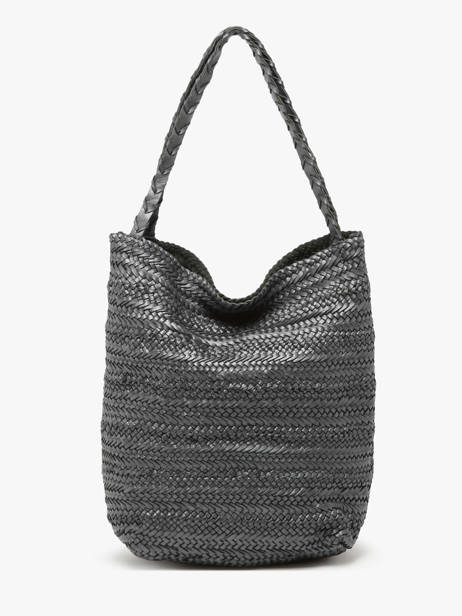 Sac Porté épaule Heritage Cuir Biba Argent heritage RUB1L vue secondaire 4