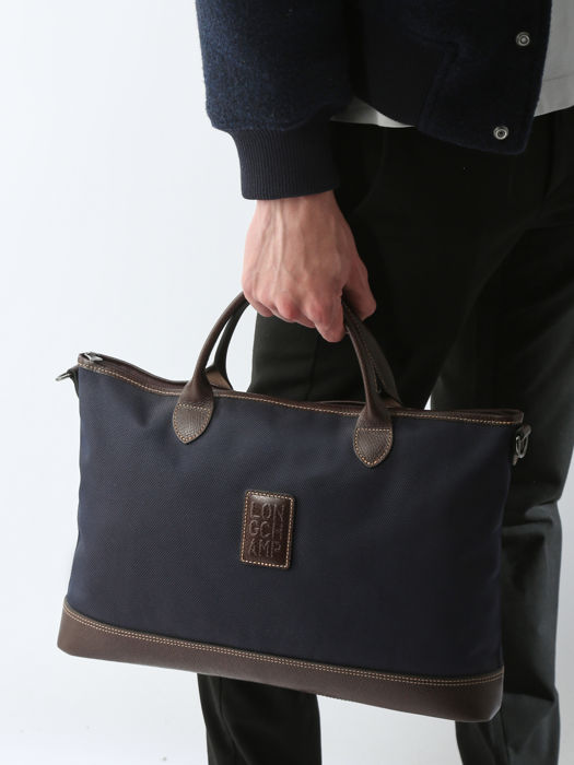 Longchamp Boxford Serviette Bleu