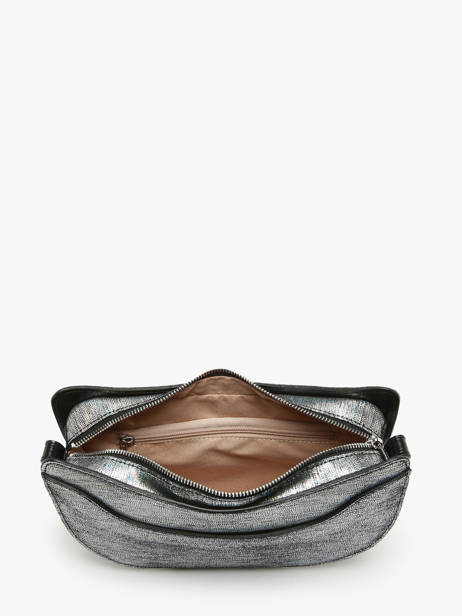 Sac Bandoulière Suave Lune Cuir Lancaster Argent suave lune 33 vue secondaire 3