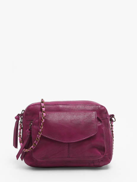 Sac Bandouliere Naina Cuir Pieces Violet naina 17063358