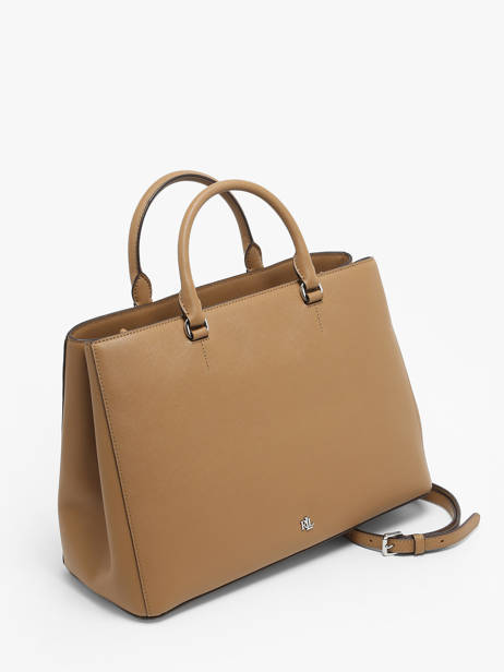 Sac Porté Main Hanna 37 Cuir Lauren ralph lauren Marron hanna 31898556 vue secondaire 2