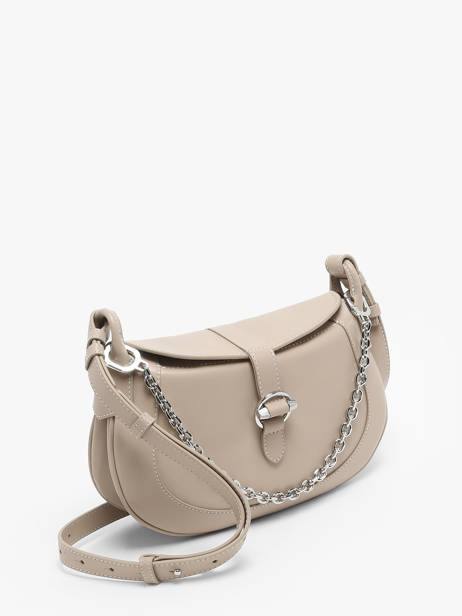 Sac Bandoulière Pia Cuir Le tanneur Beige pia TPIA1200 vue secondaire 2