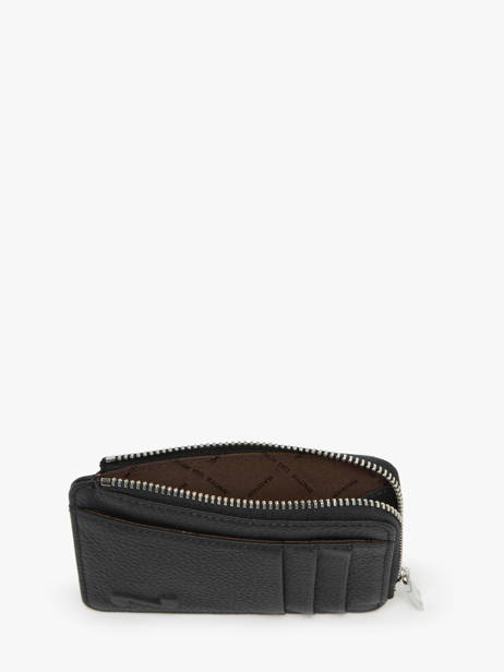 Porte-monnaie Avec Porte-cartes Cuir Nathan baume Noir original n 217N vue secondaire 1