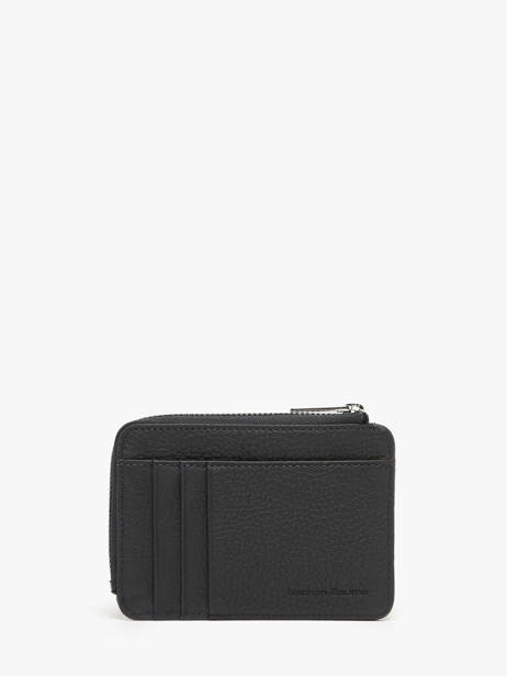 Porte-monnaie Avec Porte-cartes Cuir Nathan baume Noir original n 217N vue secondaire 2
