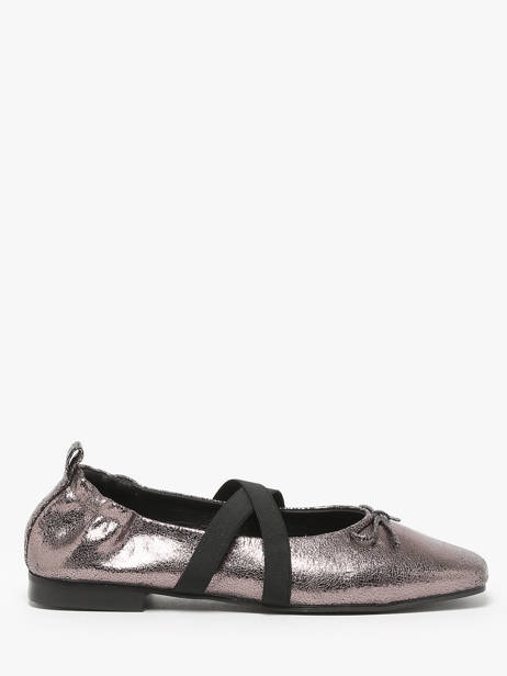 Ballerines Avec Brides En Cuir We do Argent women CO55342G