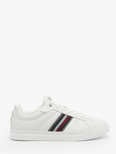 Sneakers En Cuir Tommy hilfiger Multicolore women 8110YBL