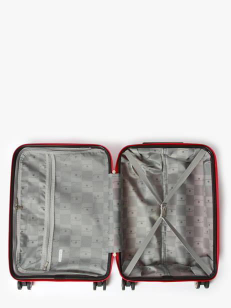 Valise Cabine Snowball Rouge travel 43803 vue secondaire 3