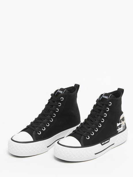 Sneakers Kampus Max Iii Twin Karl lagerfeld Noir women KL60644T vue secondaire 2