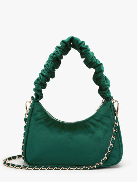 Sac Bandoulière Velvet Chouchou Polyester Lancaster Vert velvet chouchou 19 vue secondaire 4